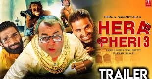Hera Pheri 3 Is Coming – Raju, Shyam and Baburao Are Back! in bollywood ground